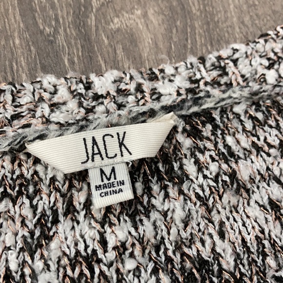 black, white, and rose gold sweater - Picture 2 of 3